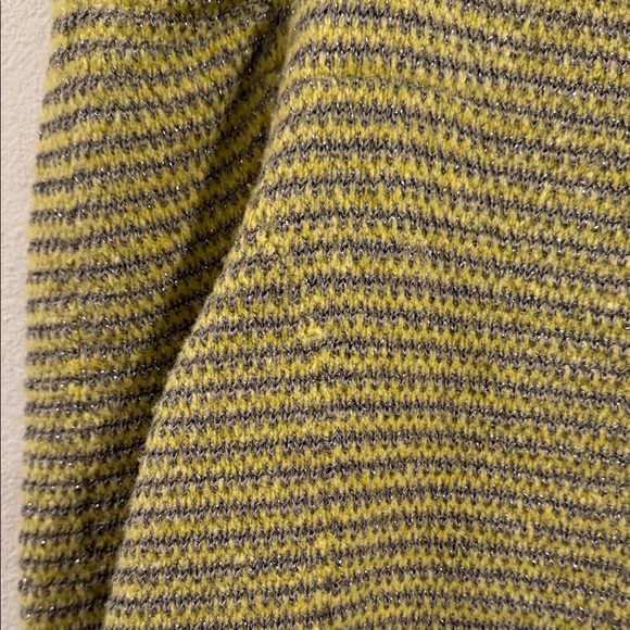 Moth Olive and Charcoal Striped Cardigan anthropology - Picture 9 of 10